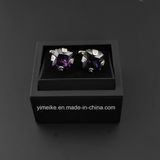 Top Quality Low MOQ Cufflinks Packaging Case Tie Clips Gift Box Logo Acceptable