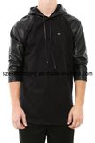 Promotional Custom Fitted Black Hoody (ELTHSJ-144)