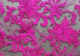 Wholesales High Quality Embroidery Lace Fabric for Wedding Dress