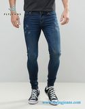 Super Stretch Denim Ripped Boys Skinny Jean