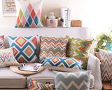 Geometry Transfer Printed Cushion Fashion Decorative Cushion (SPL-451)