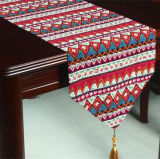Faux Linen Table Runner Decorative Table Flag (ETR-02)