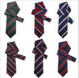 Classical 100% Striped Silk/Polyester Woven Necktie