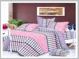 100% Poly/Cotton Bed Sheet Bedding Set for Hotel Use