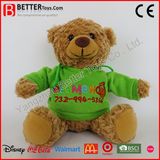 Promotion Plush Stuffed Animal Soft Teddy Bear Toy in Hoodie