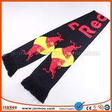 Brand Logo Knit Promotional Football Fan Scarf