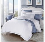 Hand-Made Embroidery Platinum Quality Hotel White Bedding Set