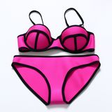 Professional OEM Oodm Neoprene Swimsuit Bra Bikini Underwear