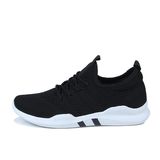 Low Price OEM Flyknit Mesh Sneakers Running Shoes Men Sport