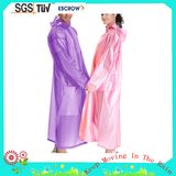 Adult's Waterproof Polyester PVC Paris of Rubber Raincoat