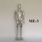 High Quality Male Manikin with Glass Base Shiny Like Mirror