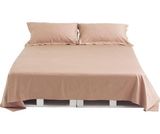 100% Cotton Woven Fabric Bed Spreads Fitted Sheet