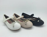 Cheap Wholesale Latest Style Flat Girls PU Leather Ballet Shoes