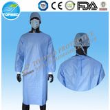 Waterproof Reinforced Disposable Nonwoven Surgical Gown