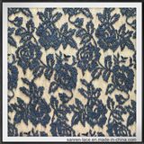 Rose Mesh Embroidery Lace for Evening Dress