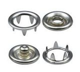 Factory High Quality Prong Fastener Button for Garment, Bags and Shoes