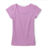 Round Neck Custom Print Lady T-Shirt /Slim Fit Lady T-Shirt