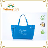 2016 Fashion Blue PVC Bag, Shiny PVC Bag for Shopping, PVC Beach Bag