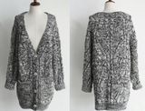 Twisted Cardigan Knit Sweater Coat (BTQ103)