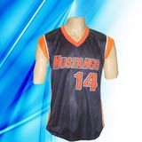 100% Polyester Man's Sleeveless Basketball Jersey