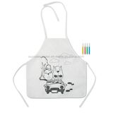 Non Woven Kids Apron with 4 Markers