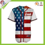 Sublimation 100% Polyester Team USA Slim Fit Cubs Baseball Jersey Wholesales