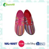 Lady's Canvas Shoes with Beautiful Design