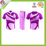 100% Polyester Custom Cricket Uniforms /Cricket Jersey