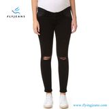 Fashion Strecth Black Denim Maternity Women Jeans by Fly Jeans