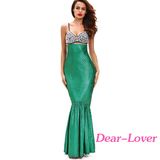 Deluxe Under The Sea Mermaid Halloween Costume
