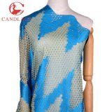 Candlace Textile Turkey Blue Dress Lace Fabric Embroidery