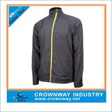 Mens Sports Lightweight Windbreaker Jackets with Reflective Printing