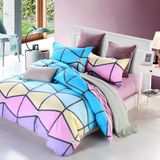 Reactive Print 200tc Cotton Duvet Cover Bedsheet