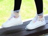 Hot Waterproof Shoes Cover Reusable Zippered Rainproof Shoes