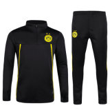 Dortmund Champions League Football Long Sleeve Football Uniforms