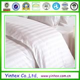 Hotel Supplies Wholesale Hotel Collection Sheet Sets/Hotel Bed Set Duvet Cover/3cm Whte Stripe Used Hotel Bedding Sets
