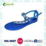 Beautiful Design, Delicate Decoration, PVC Sandals