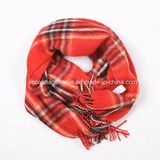 New Fashion Checked 100% Pashmina Shawl