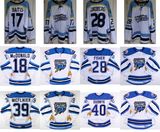 Customized Ahl Springfield Falcons Colin Mcdonald Glenn Fisher Hockey Jerseys