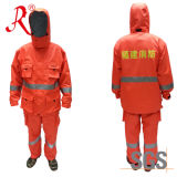 Waterproof Firemen Rain Suit for Rescue (QF-001)