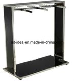 Stainless Steel Gondola for Clothes / Stainless Steel Garment Display Rack