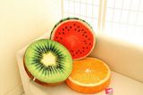 Plush Soft Fruit Polyester Cushion