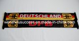 Knitted Jacquard Scarf; Football Scarf. Soccer Scarf - Germany Scarf