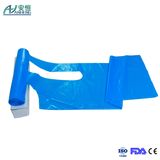 Disposable White/Blue10 Micron Polythylene Aprons