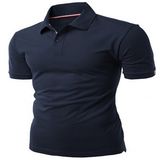 Slim Fit Size Microfiber Polo Shirt