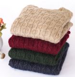 Solid Grounding Retro Hemp Flowers Sweater (BTX898)