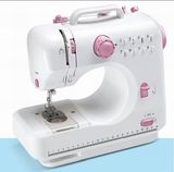 Mini Double Needle Lockstitch Portable Electric Threading Sewing Machine