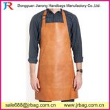 OEM Heavy Leather Apron with Leather Pockets and Fabric Straps