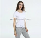 Women T-Shirt Undershirt Made of Bamboo Jersey Fabric