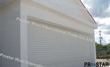 Windproof Roller Door Shutter with PU Foam Insulating Function